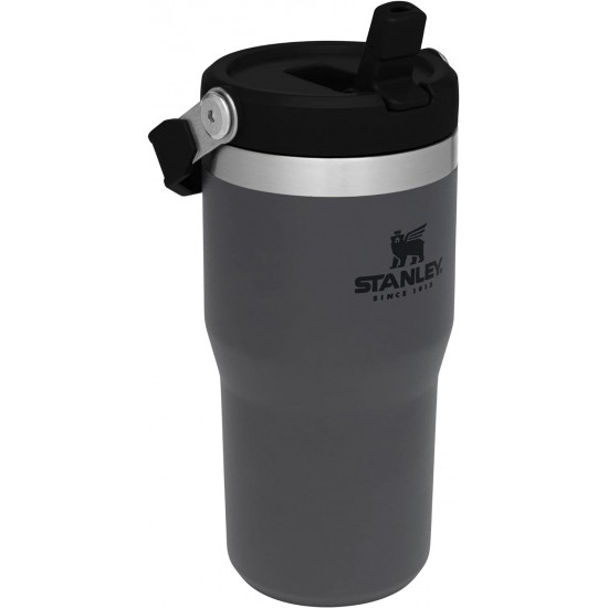 Stanley IceFlow Stainless Steel Tumbler Reusable Cup with Straw Leakproof Flip