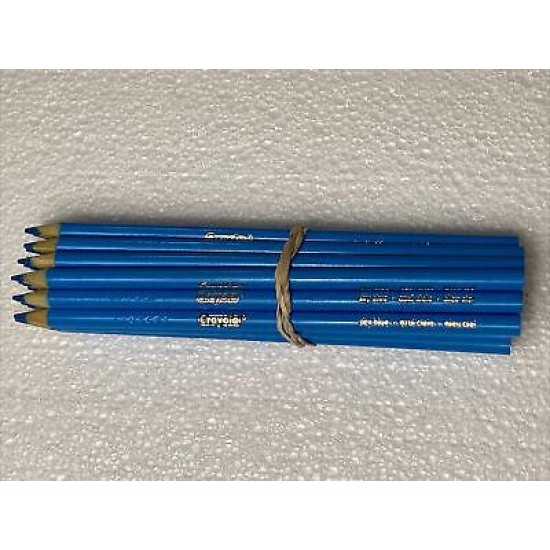 (20) Crayola Colored Pencils  (sky blue) BULK
