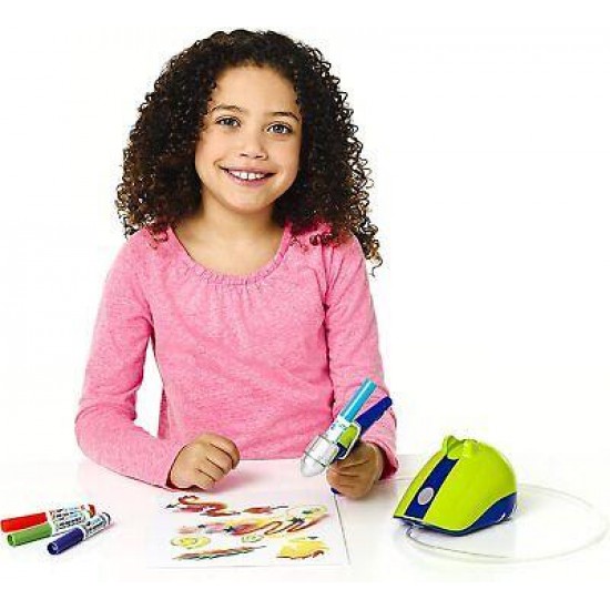 Crayola Air Marker Sprayer Airbrush Kit, Gift for Kids NEW FREE SHIPPING