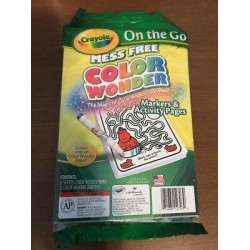 Crayola Color Wonder On The Go Marker and Activity Sheet