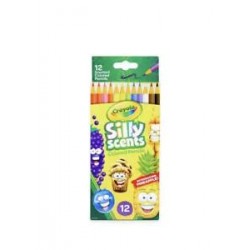New-CRAYOLA -SILLY SCENTED-12CT - COLORED PENCILS - Introducing Pineapple