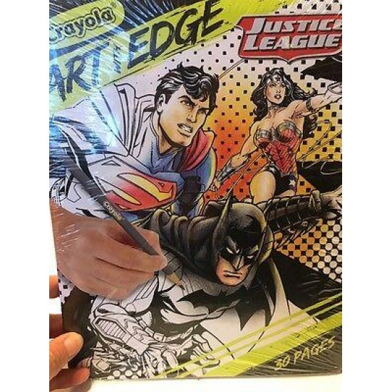 Crayola Art with Edge Justice League Coloring Pages