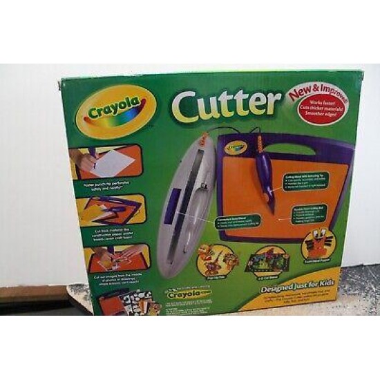 4 CRAYOLA items--Cutter; Color Spinout; Presto Dots; Create 2 Destroy NEW