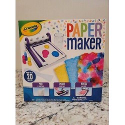 NIB Crayola Paper Maker, Paper Making DIY Craft Kit!