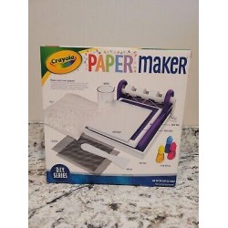 NIB Crayola Paper Maker, Paper Making DIY Craft Kit!