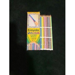 Vintage 1995 Crayola 8 Count Dual Color COLORED PENCILS Non-Toxic