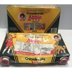 Sealed 1980s Annie Crayola Color and Roll Storybook Crayola-Rola Vintage 2 RARE
