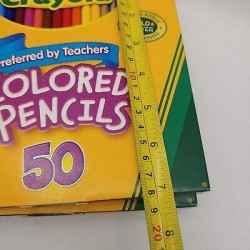 Three (3) Boxes of Crayola 50 Assorted Sharpened Colored Pencils