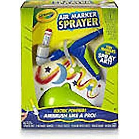 Crayola Air Marker Sprayer Set Airbrush Kit Factory Sealed