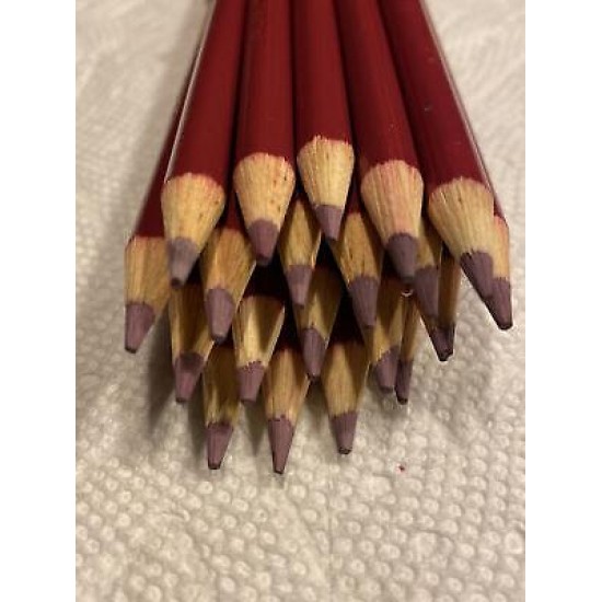 (20) Crayola Colored Pencils  (maroon) BULK