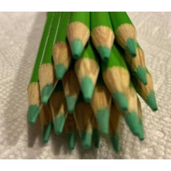 (20) Crayola Colored Pencils  (granny smith apple) BULK