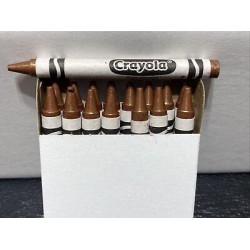 (16) Crayola Crayons (copper) BULK