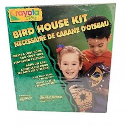 Crayola Bird House Craft Kit Complete Ready to Build 5 Yrs & Up Easy to Make