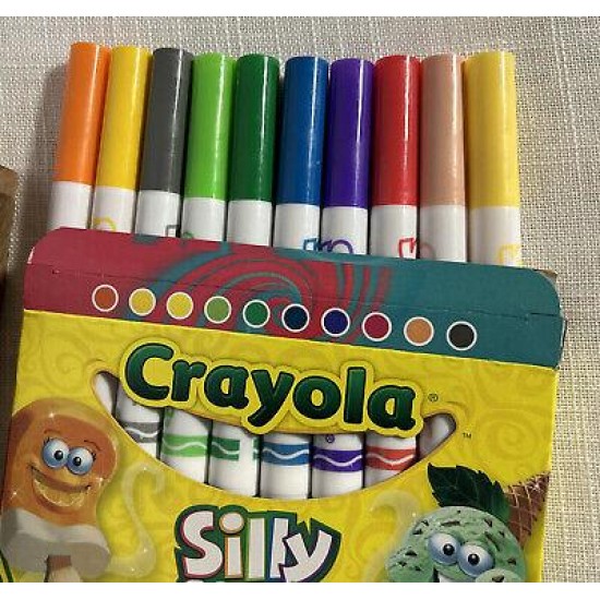 Crayola Smashup Broad Line Markers Back to School Supplies 10 Count