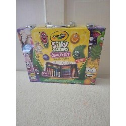 *1-Pack* Crayola Silly Scents Sweet Mini Art Case Nontoxic 50+ Pieces 04-0015