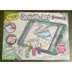 5 Bottles of Colored Sprinkles for Crayola Sprinkle Art Shaker or any Craft Fun!