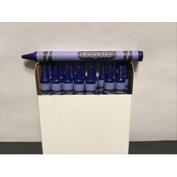(16) Crayola Crayons (blue) BULK