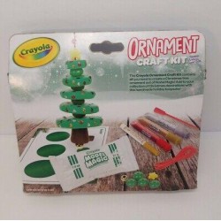 Crayola Christmas Tree Ornament Craft Kit NIB