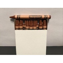 (16) Crayola Crayons (brown) BULK