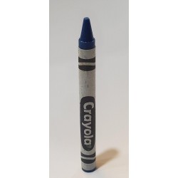 Retired Rare Crayola Blizzard Blue Crayon Unused