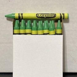 (16) Crayola Crayons (sea green) BULK