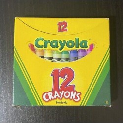 Single Pack Of Crayola 12 Crayons