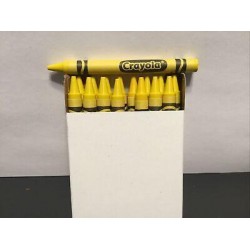 (16) Crayola Crayons (yellow) BULK