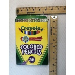 NEW Crayola Colored Pencils 36ct Pre-Sharpened Pencil Set School Art Supplies