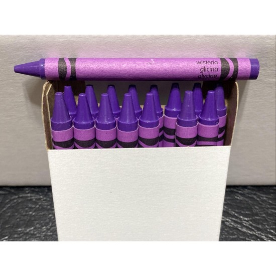 (16) Crayola Crayons (wisteria) BULK