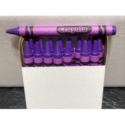 (16) Crayola Crayons (wisteria) BULK