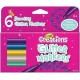 Crayola Creations - Glitter Markers - 6 pack