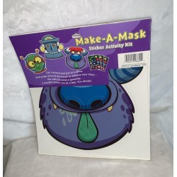 New Vintage 1990's ?  Hallmark Make A Mask Sticker Activity Kit *READ