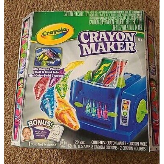 2011 Crayola Crayon Maker Mold Crayons / Color Swirl Crayon by HALLMARK
