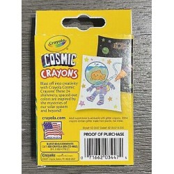 24 Crayola Cosmic Crayons Color BRAND NEW NEW COLORS!!!! Outer Space Supernova