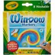 3 Pack Crayola Washable Window Markers 8/Pkg-Assorted Colors 58-8165