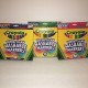 3 Packs Crayola Ultra Clean Washable Markers In Classic, Bold, Bright Colors