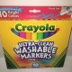 3 Packs Crayola Ultra Clean Washable Markers In Classic, Bold, Bright Colors