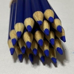 (20) Crayola Colored Pencils  (blue) BULK