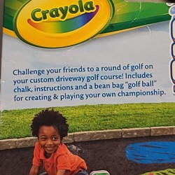 Crayola Chip Shot Golf Chalk Grab and Go Games