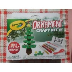 Crayola Christmas Tree Ornament Craft Kit XMas Tree NIB NEW Holiday School Art