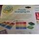 42pc Crayola  Puzzle Stamping Kit  NIP  9 interchangeabl
