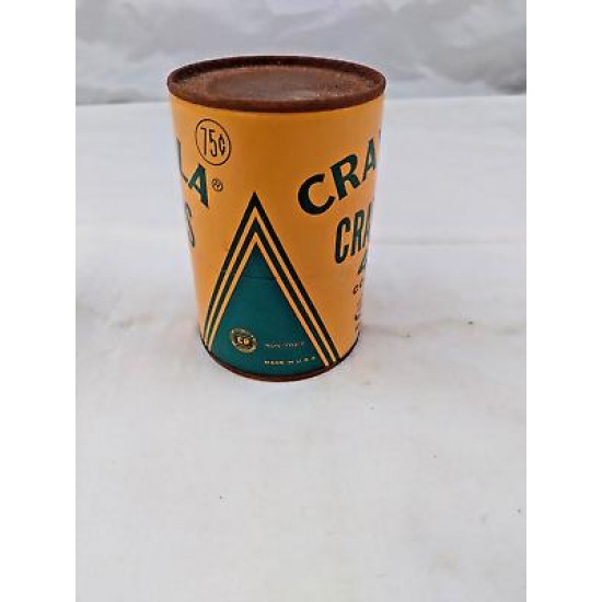 Vintage Sealed Crayola Crayons Can - No. 480