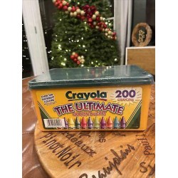 Vintage 1998 Crayola The Ultimate Crayon Bucket  Storage 200 RARE Binney & Smith