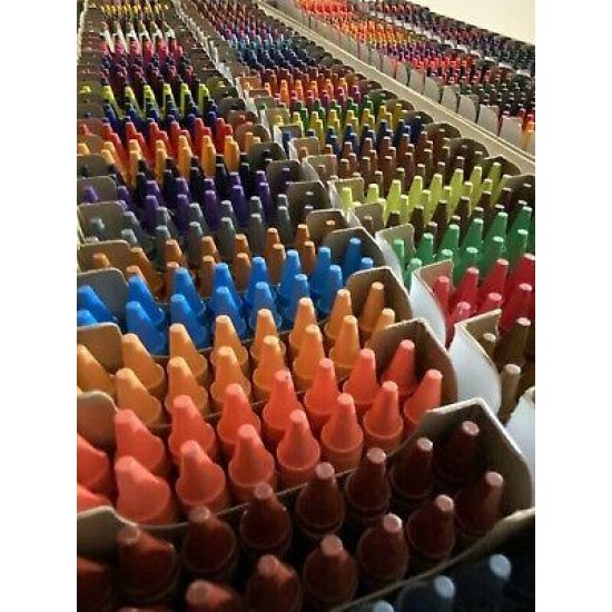 (1920) Crayola Crayons (120 sorted Packs Of 16 crayons) 120 Colors !!