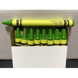 (16) Crayola Crayons (screamin’ green) BULK