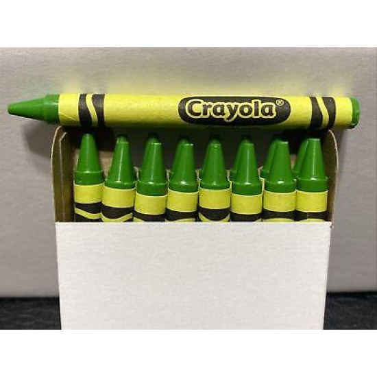 (16) Crayola Crayons (screamin’ green) BULK
