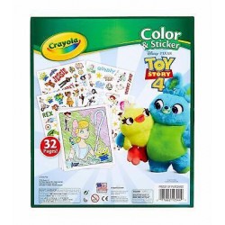 Crayola Colouring Book Toy Story 4 Colour & Sticker