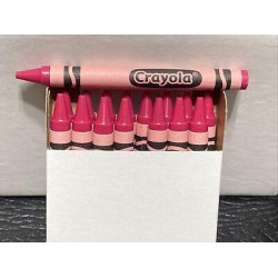 (16) Crayola Crayons (cotton candy) BULK