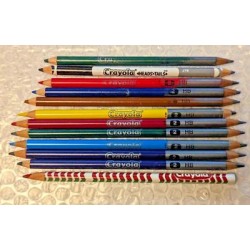 12 Crayola Heads & Hands Colored Pencil Mix Coloring HB Sketching Discontinued
