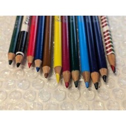 12 Crayola Heads & Hands Colored Pencil Mix Coloring HB Sketching Discontinued